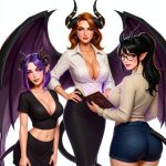 Succubus Harem Academy Kindle eBook Paranormal Romance-0