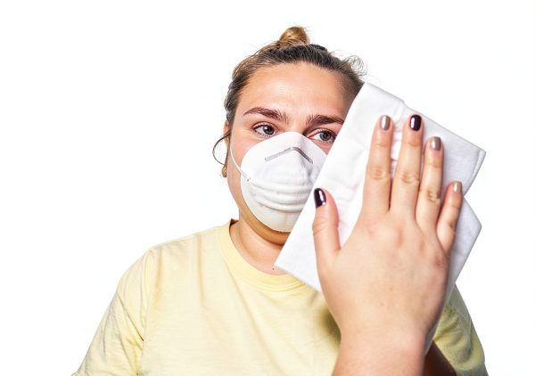 G & F Products Disposable Respirator Safety Mask 50 Pack White-4