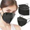 KN95 Protective Face Mask by Zhangjiagang Huamao 100pcs Pack Black-1