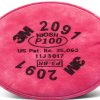 3M 2091 P100 Particulate Filter Pink 3‑Pack for Respirators-0