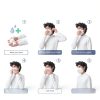 KN95 Protective Face Mask by Zhangjiagang Huamao 100pcs Pack Black-5