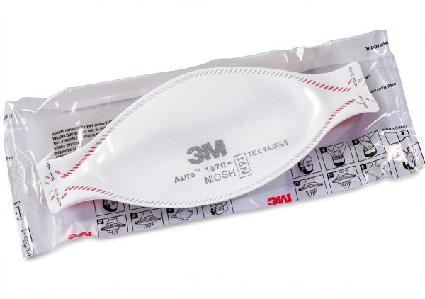 3M Aura 1870+ Disposable Respirator Fluid Resistant UV Pack of 20-1