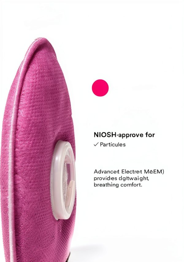 3M 2091 P100 Particulate Filter Pink 3‑Pack for Respirators-3
