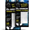Nostril Filters O2 ARMOR Industrial Respirator Cartridges 99% Capture-0
