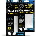 Nostril Filters O2 ARMOR Industrial Respirator Cartridges 99% Capture-0