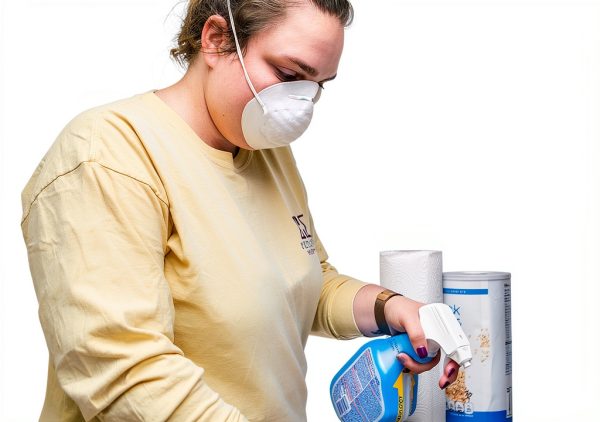 G & F Products Disposable Respirator Safety Mask 50 Pack White-2