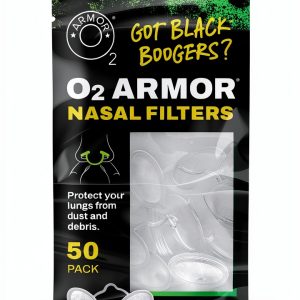 O2 ARMOR Nasal Filter Sample Pack Latex 4 Sizes High Efficiency-0