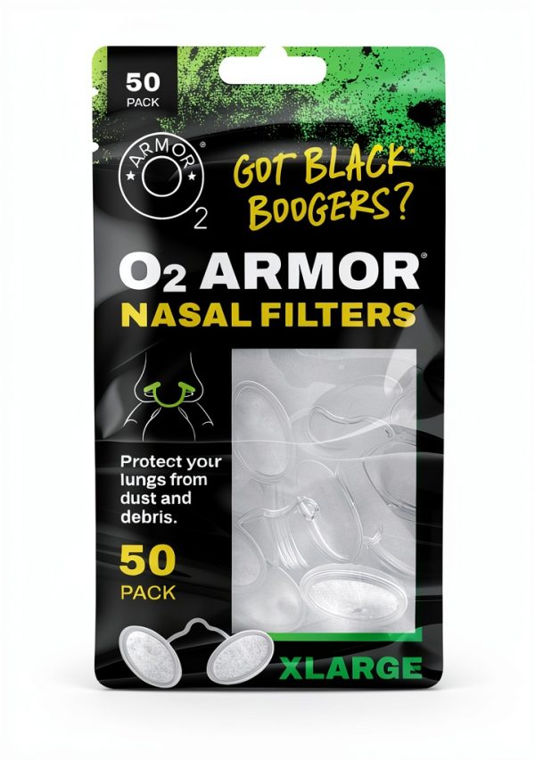 O2 ARMOR Nasal Filter Sample Pack Latex 4 Sizes High Efficiency-0