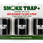 Smoke Trap Replaceable HEPA Carbon Filter for Smoke Trap + Black-0