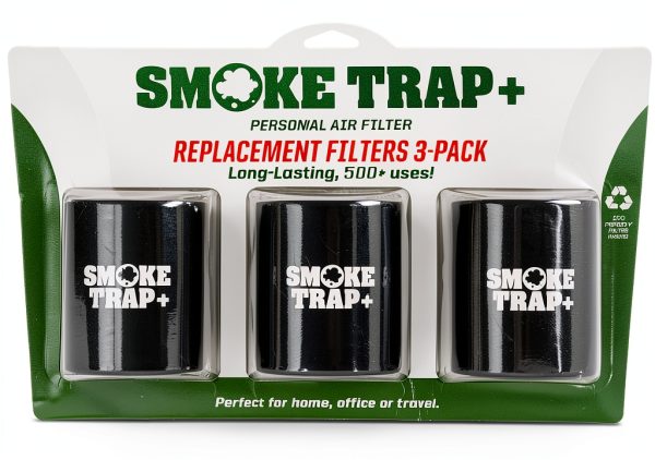 Smoke Trap Replaceable HEPA Carbon Filter for Smoke Trap + Black-0