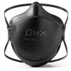 BNX N95 Mask NIOSH Certified Respirator Tri Fold Black 20-Pack-5