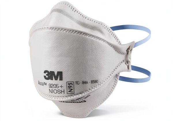 3M Aura Particulate Respirator 9205+ N95 Disposable 3‑Pack White-10
