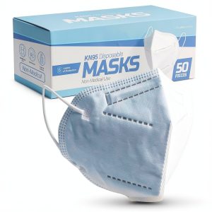 KN95 Face Masks 50 Pack – 5 Layer Breathable Disposable Respirator-0